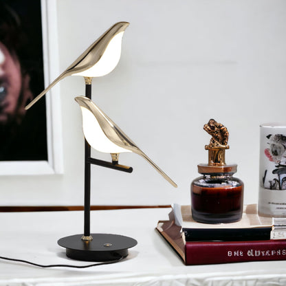 Golden Birdlight Wall Lamp