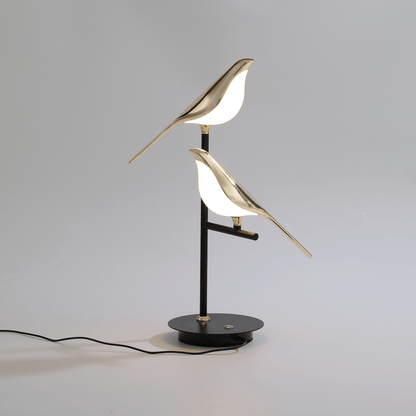 Golden Birdlight Wall Lamp
