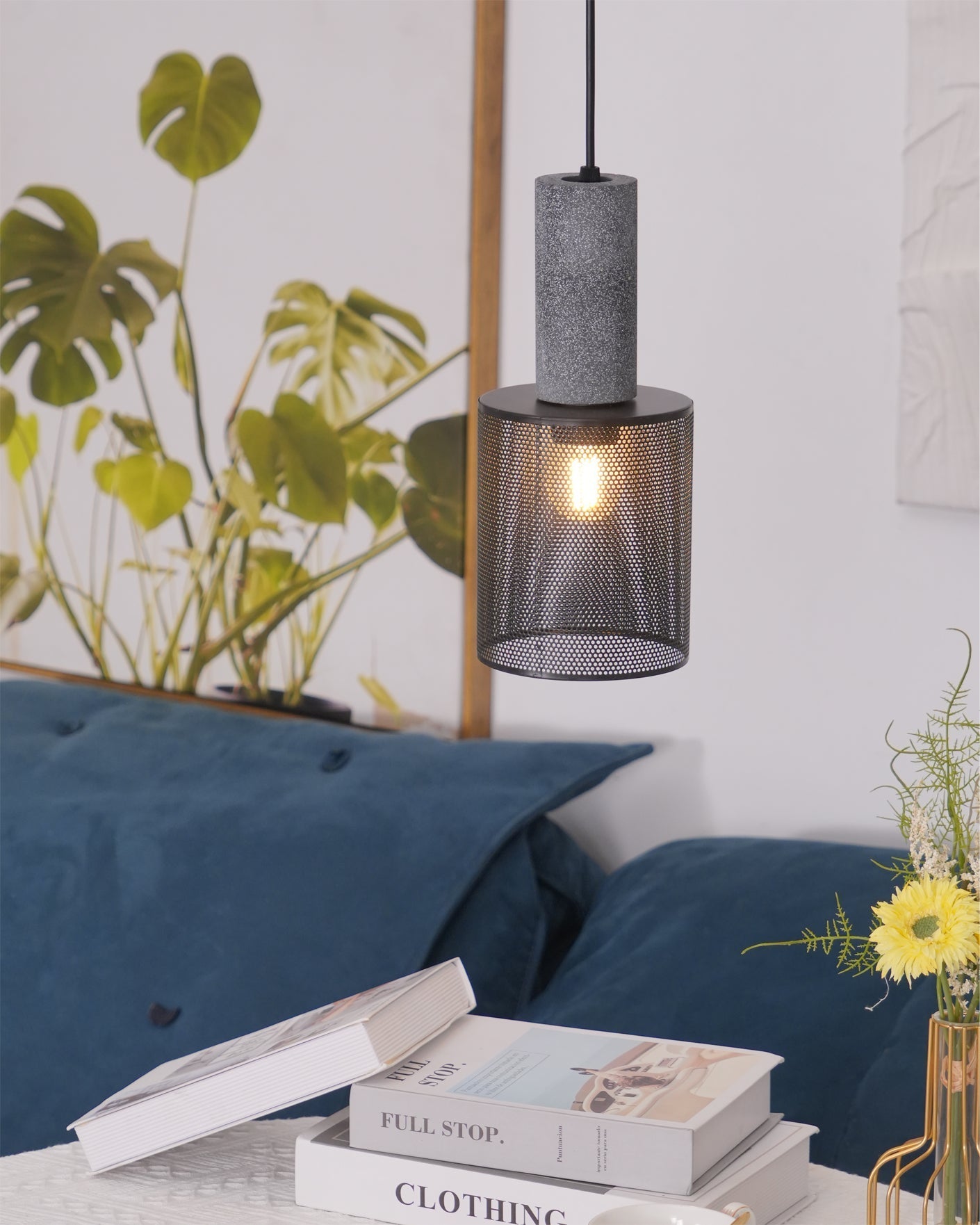 Urban Concrete Pendant Light