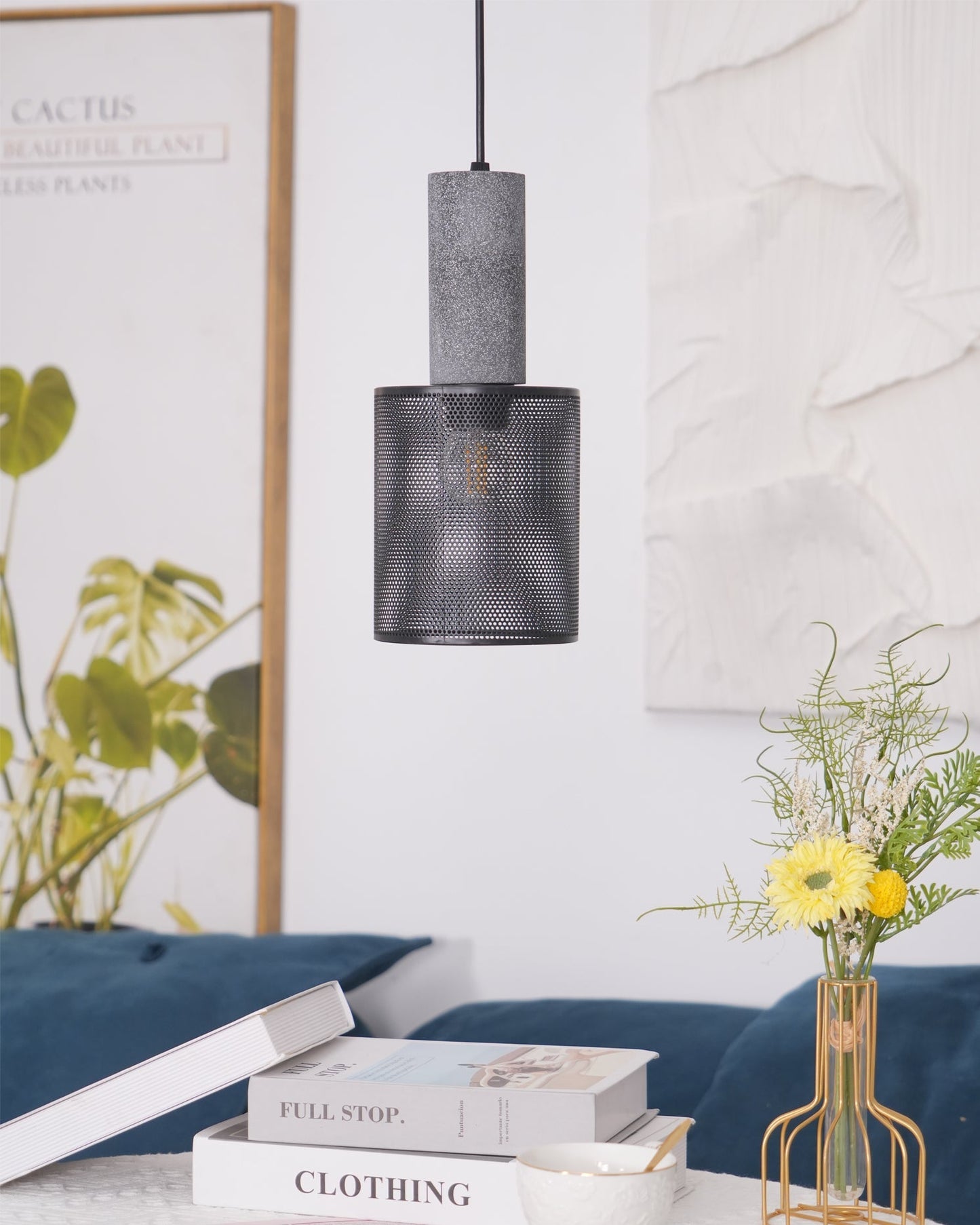 Urban Concrete Pendant Light