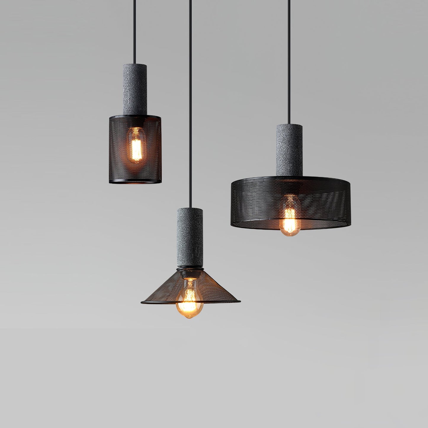 Urban Concrete Pendant Light