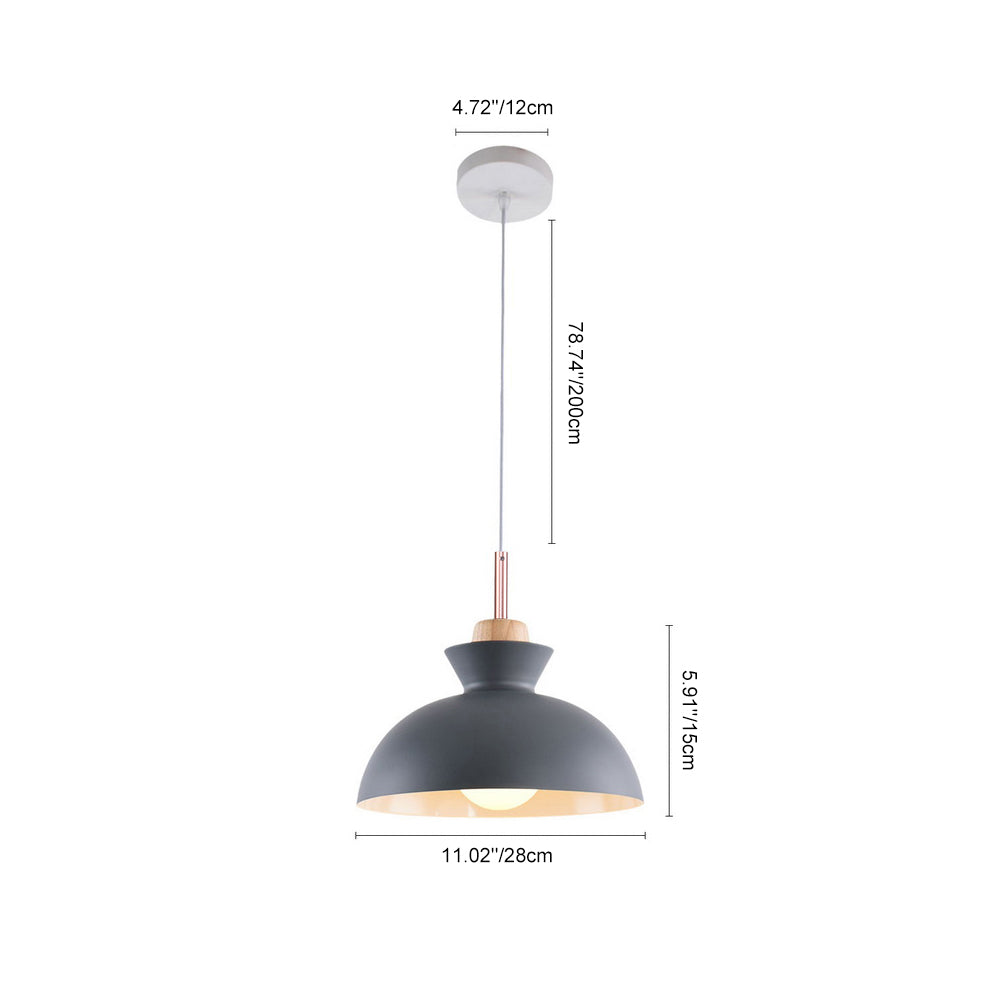 Modern Dome Pendant Light