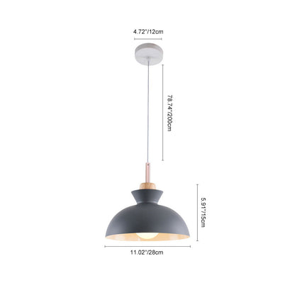 Modern Dome Pendant Light