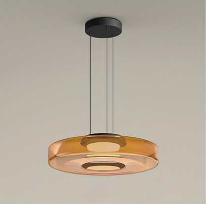 Bauhaus Layered Glass Pendant Lamp