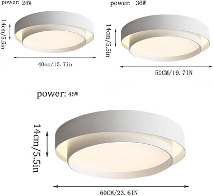 Nordic Round LED Ceiling Light