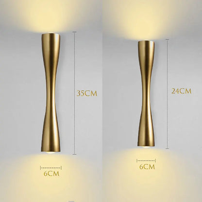 Nordic Up and Down Wall Light