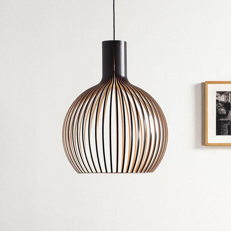 Handcrafted Wooden Pendant Light