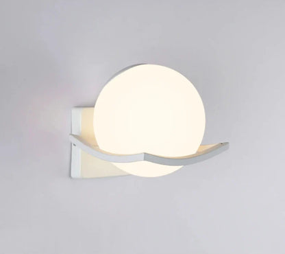 Makar Opal Globe Wall Light