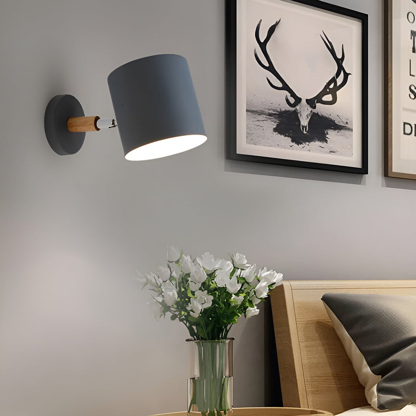 NordicGlow Adjustable Wall Lamp