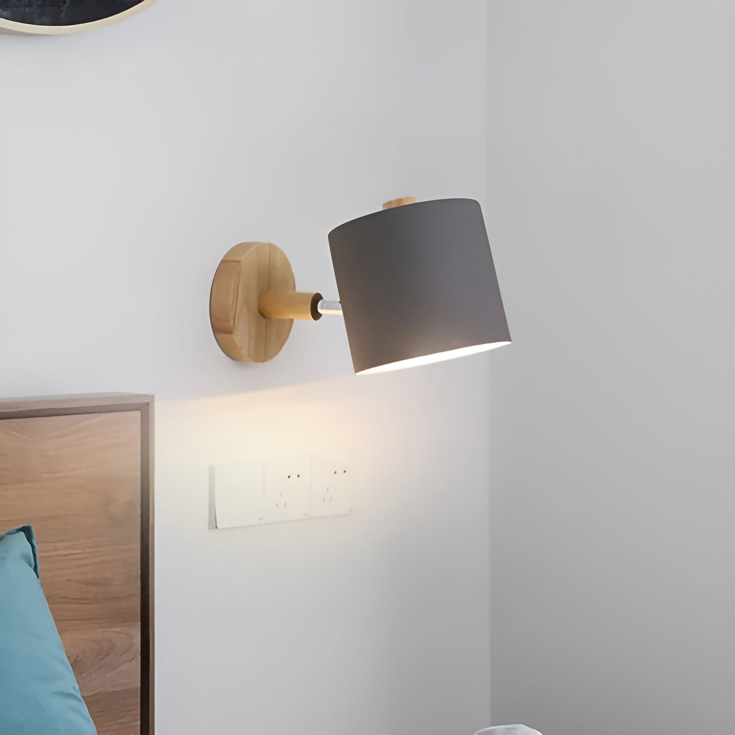 NordicGlow Adjustable Wall Lamp