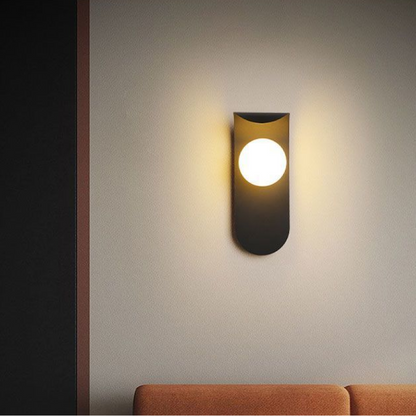 Scandinavian Curved Wall Light