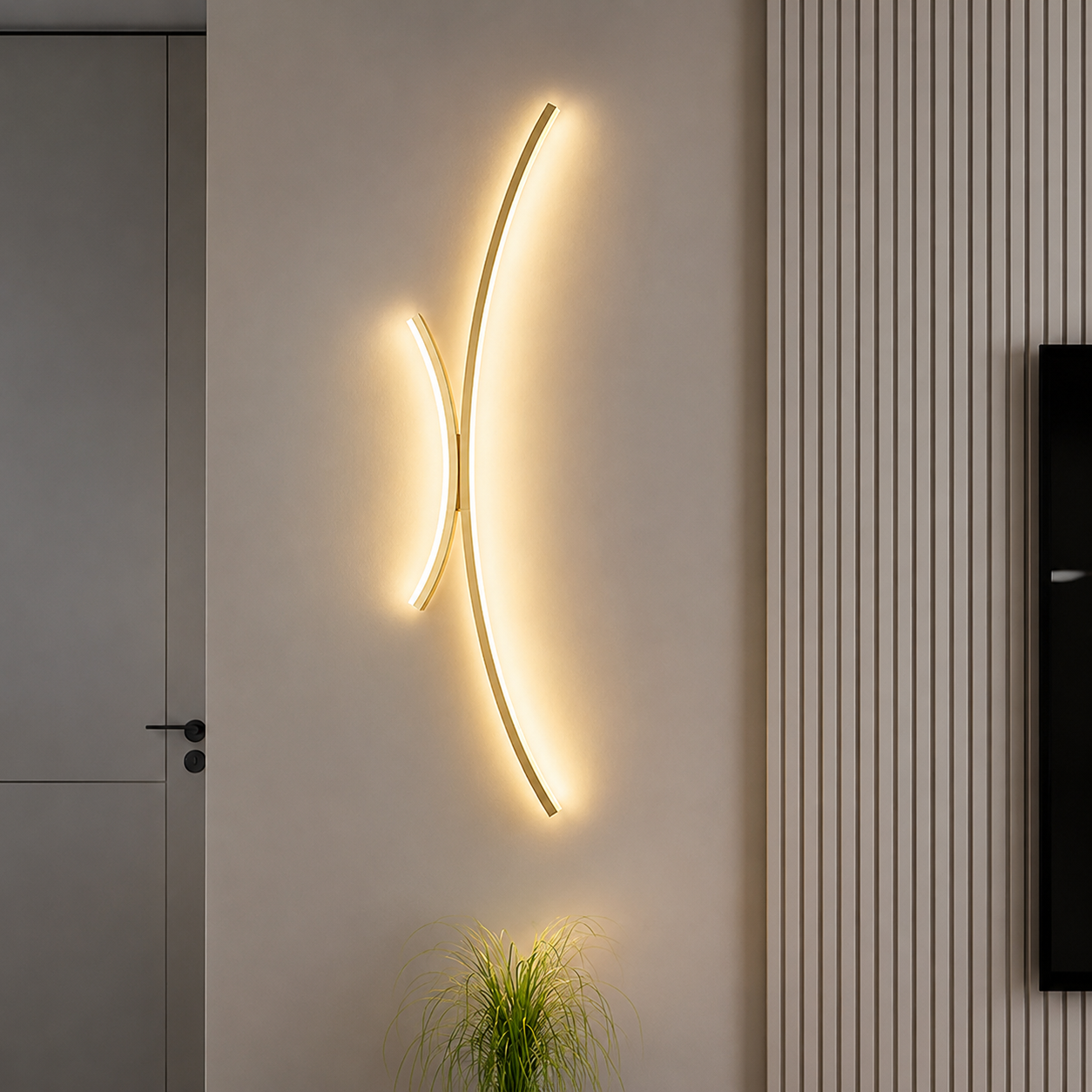 Linear LED Wall Sconce
