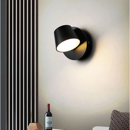 BrightGlow Rotatable LED Wall Lamp
