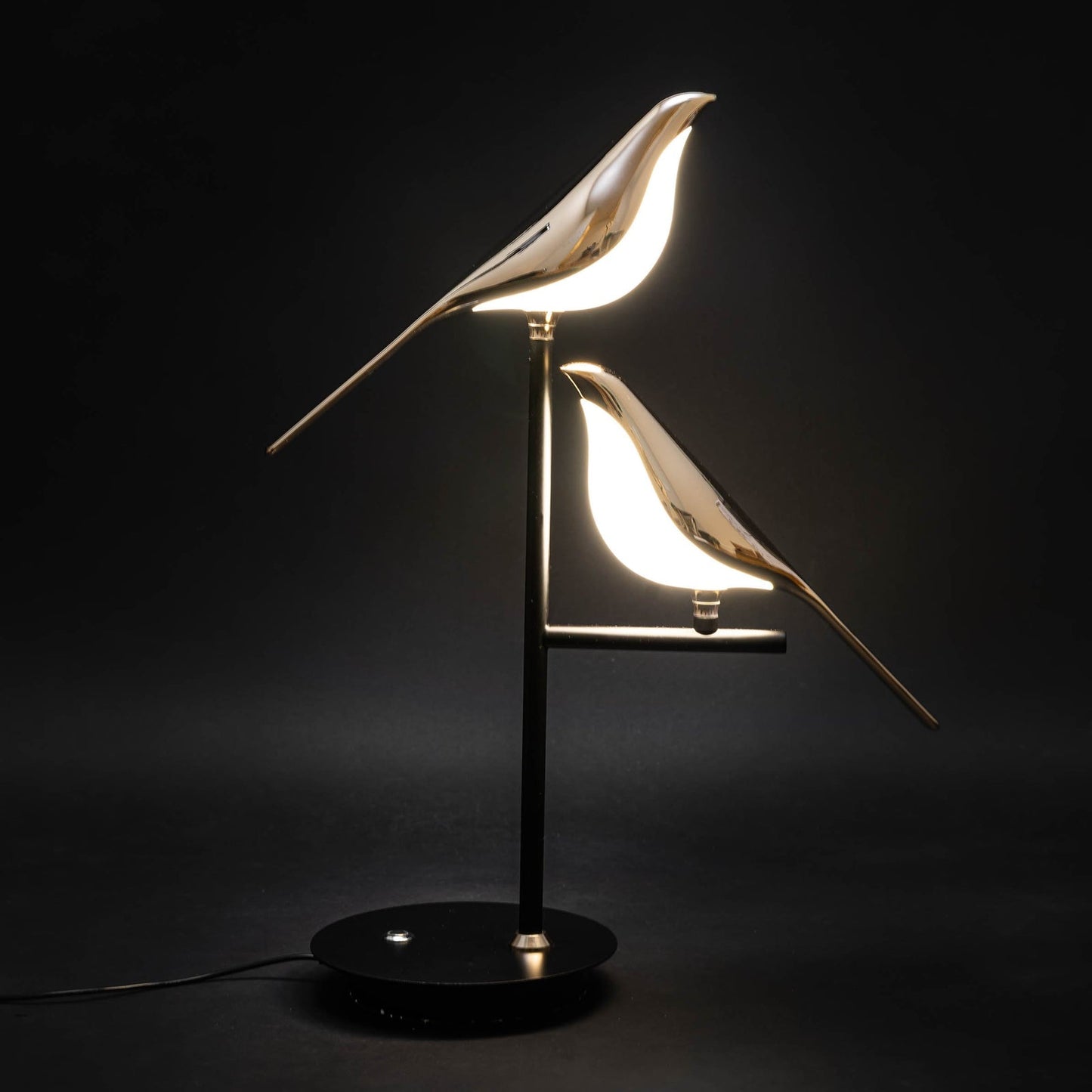 Golden Birdlight Wall Lamp