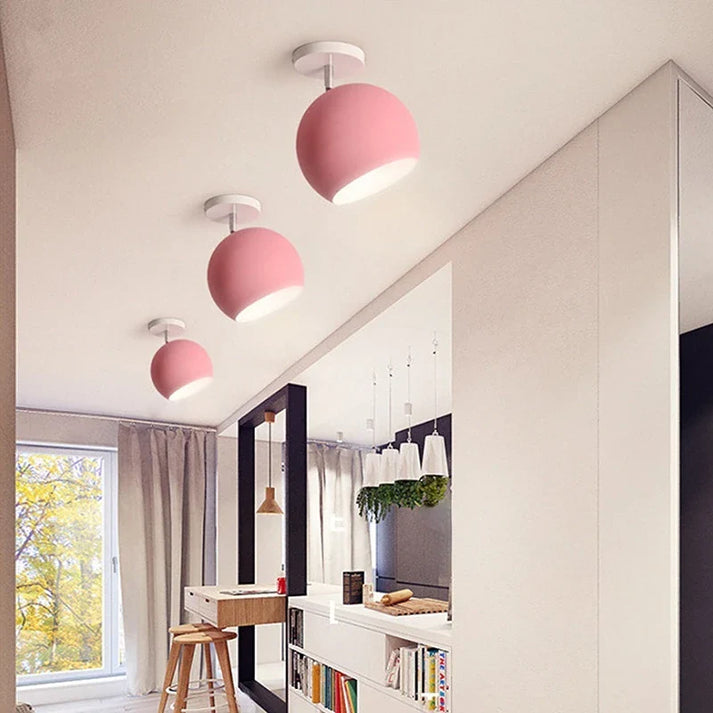Nordic Macaron Ceiling Light