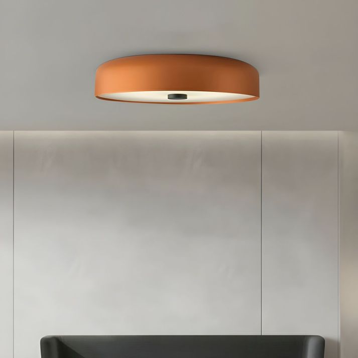Nordic Retro LED Flush Mount Light