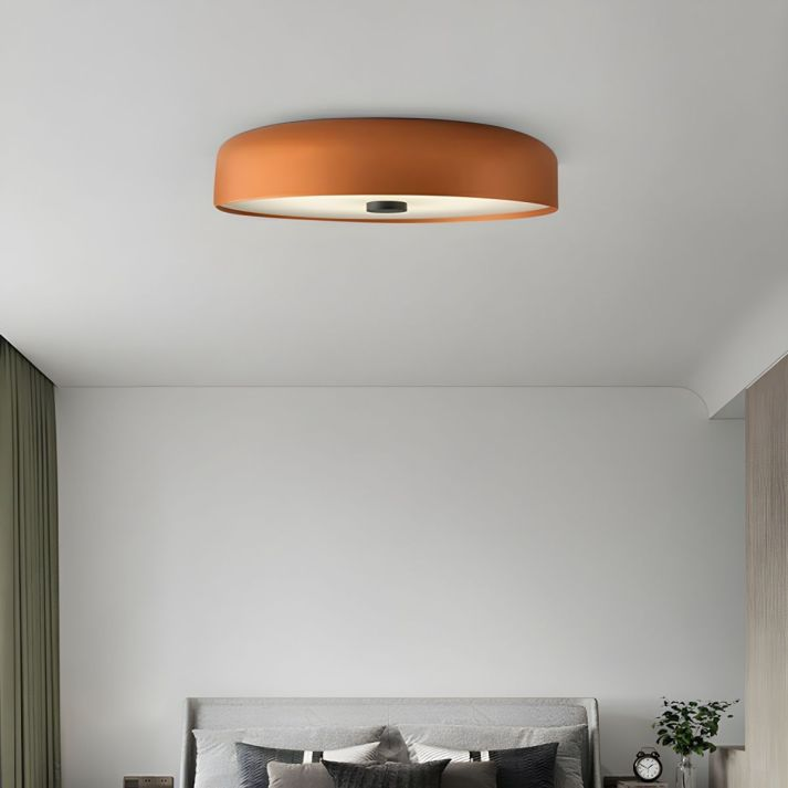 Nordic Retro LED Flush Mount Light