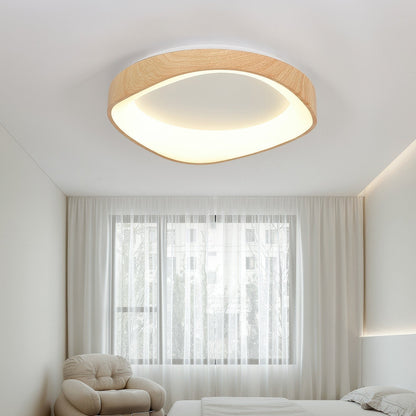 Nordic Wood Grain LED Ceiling Light