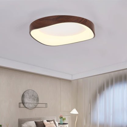 Nordic Wood Grain LED Ceiling Light