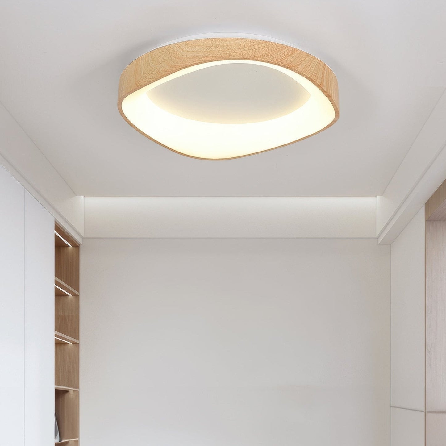 Nordic Wood Grain LED Ceiling Light