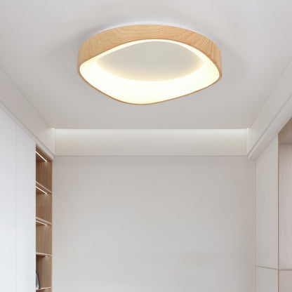Nordic Wood Grain LED Ceiling Light