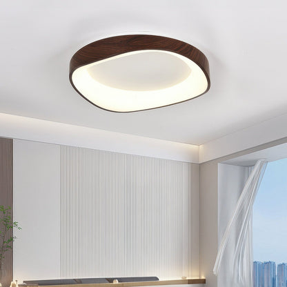 Nordic Wood Grain LED Ceiling Light