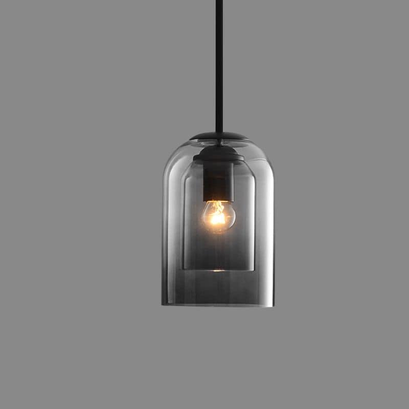 Coloured Glass Pendant Light