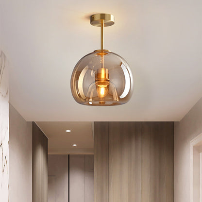 Vintage Bubble Glass Ceiling Light