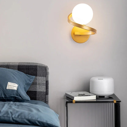 Astra Spiral LED Wall Light