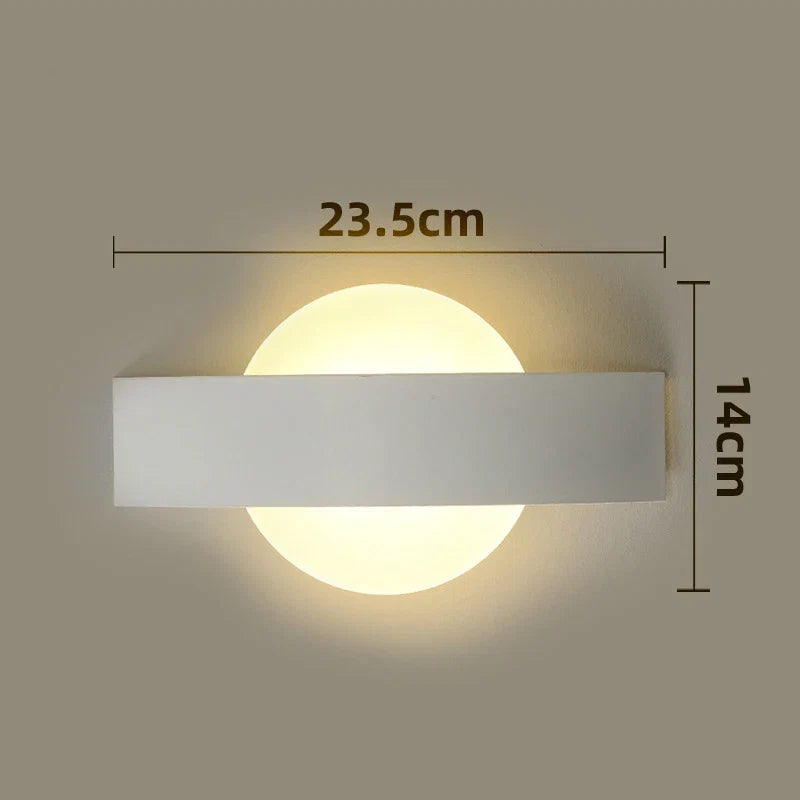 Acrylic Orb Wall Lamp