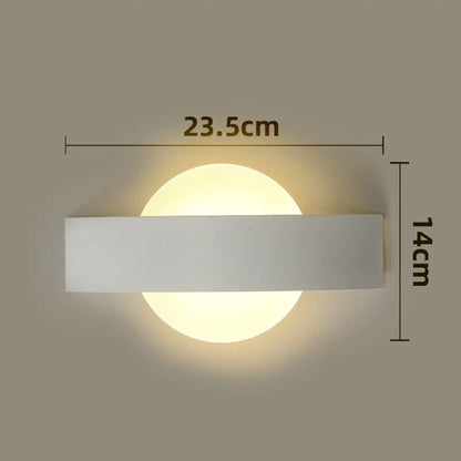 Acrylic Orb Wall Lamp