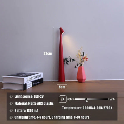 Glowora Rechargeable LED Table Lamp