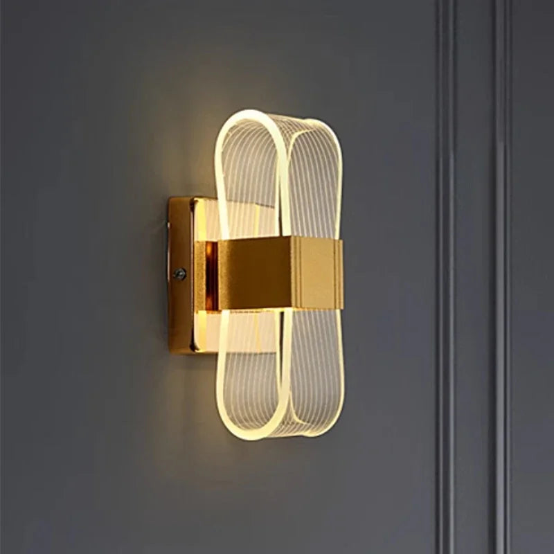 Nordic Looped LED Wall Lamp