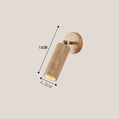 Huangdong Travertine Wall Lamp