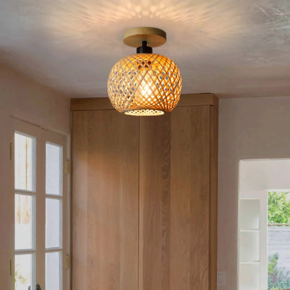 Natura Bamboo Ceiling Lamp