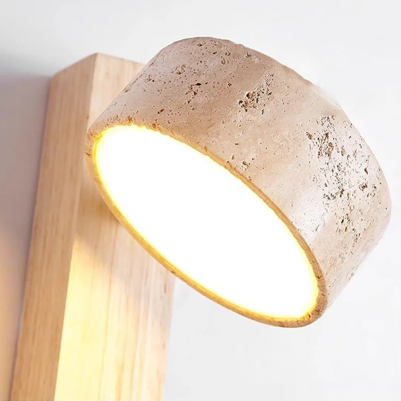 Eclat Travertine Wall Lamp