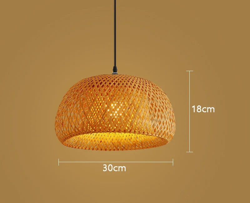 Natural Bamboo Pendant Lamp