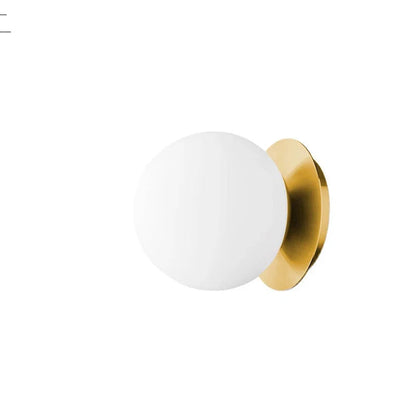 Nordic Globe Glass Wall Lamp