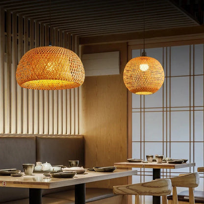 Natural Bamboo Pendant Lamp