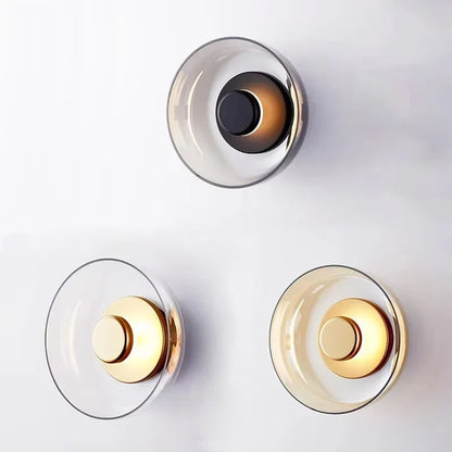 Nordic Glass LED Wall Sconce