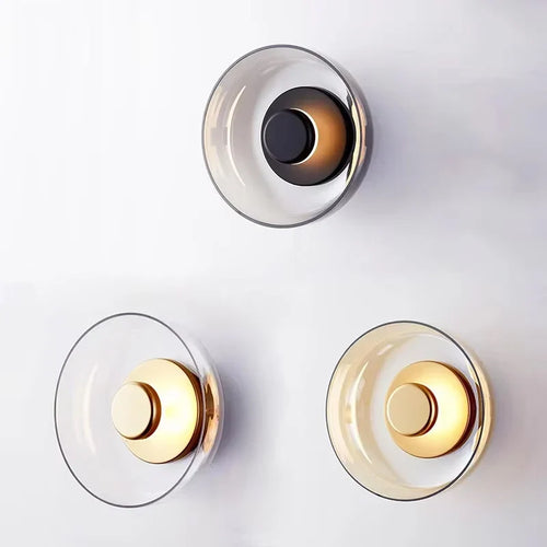 Nordic Glass LED Wall Sconce
