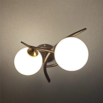 Lunara Dual Globe Wall Light