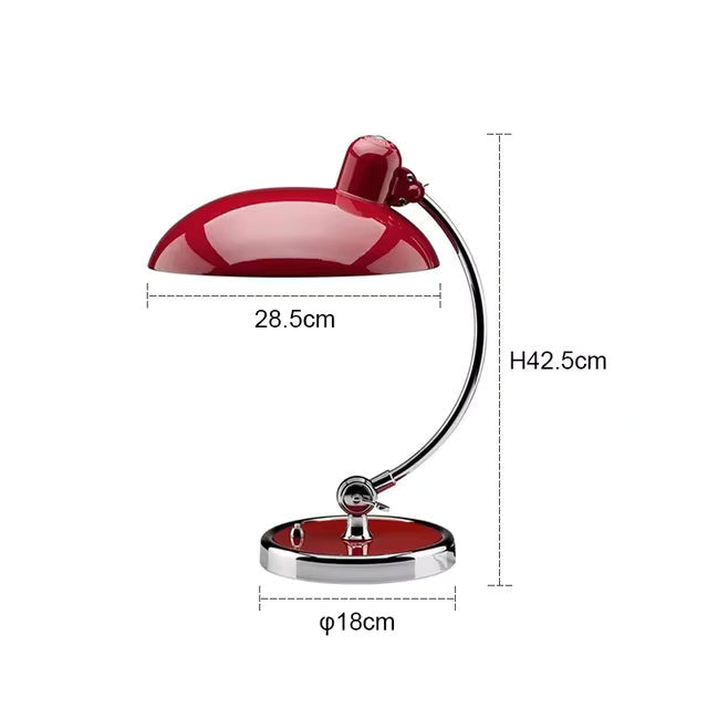 ScandiArc Curved Metal Table Lamp