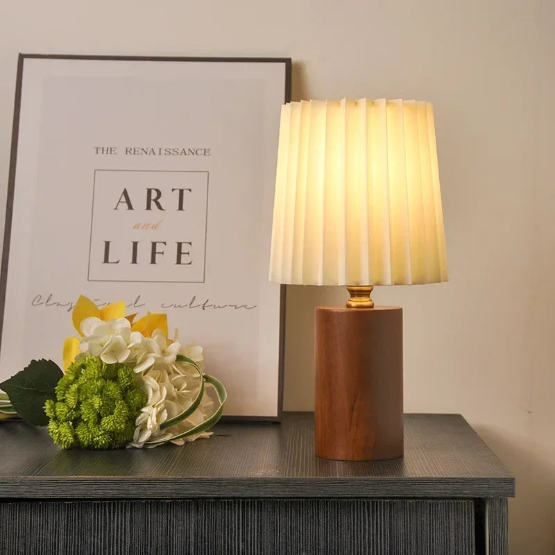 Medieval Pleated Table Lamp