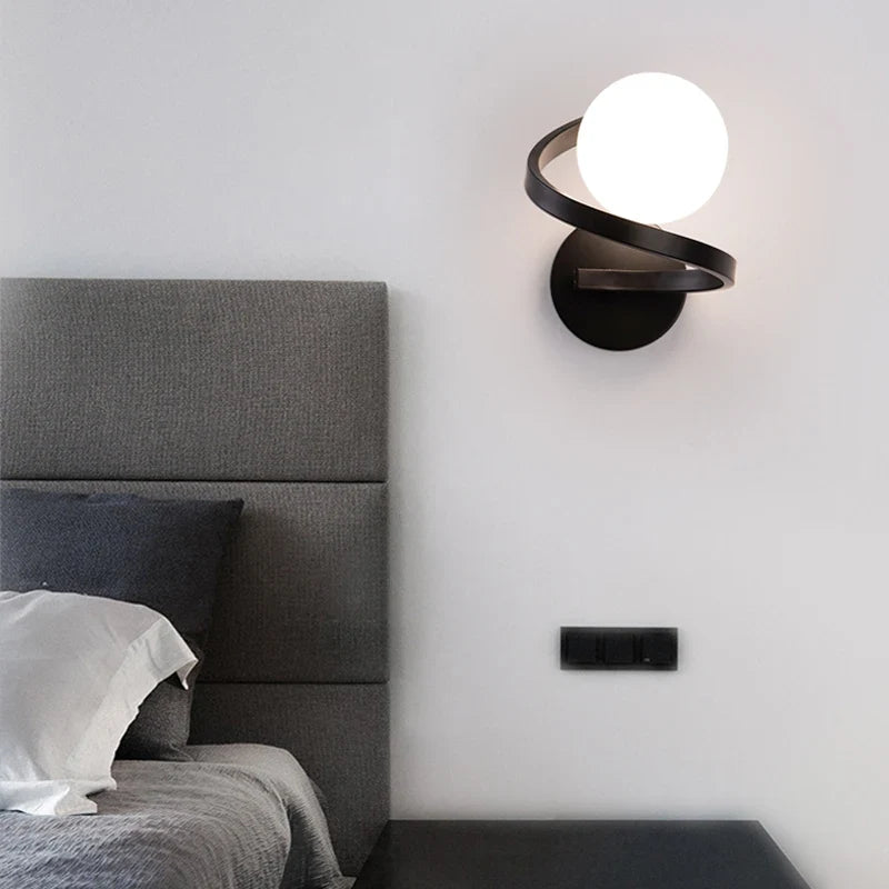 Astra Spiral LED Wall Light