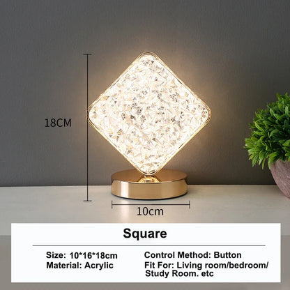 Stellora 3D Crystal LED Night Light