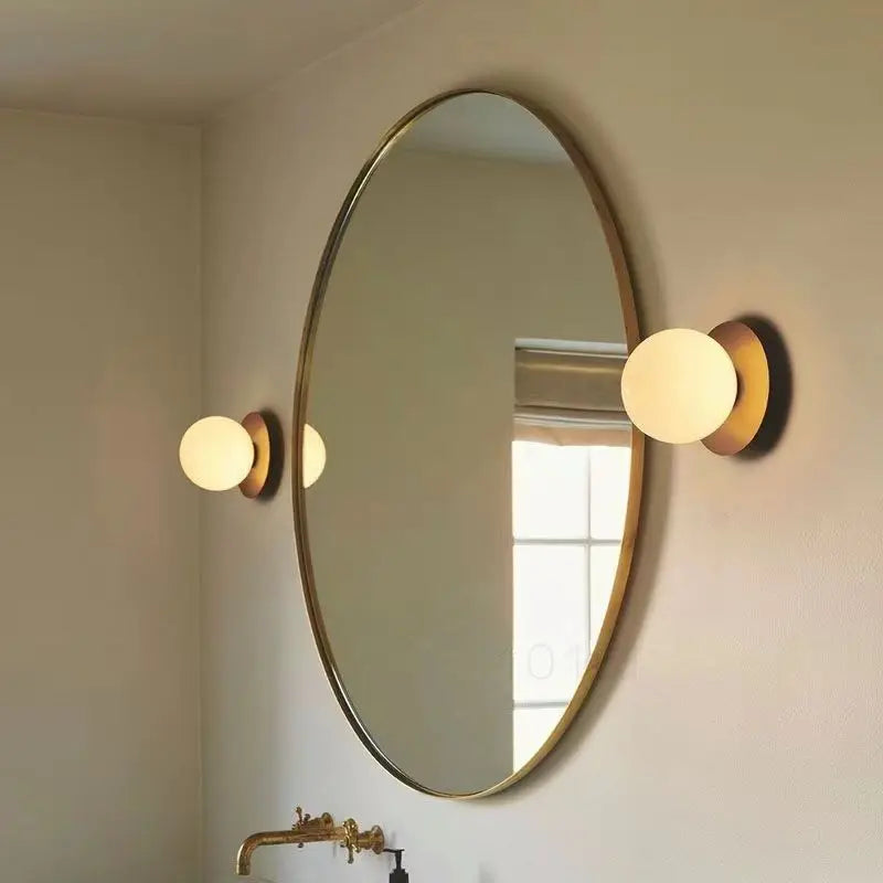 Nordic Globe Glass Wall Lamp