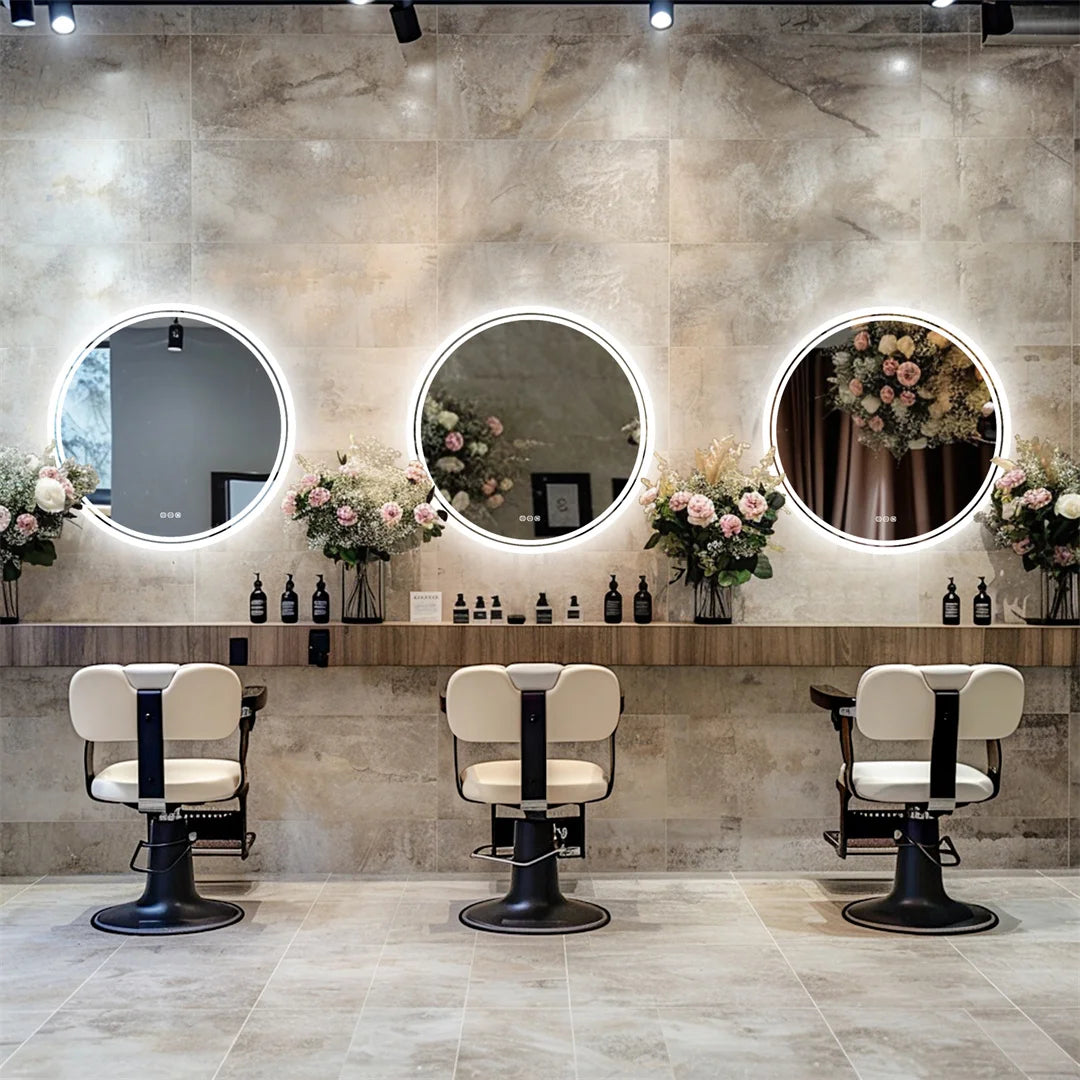 Halo Round LED Bathroom Mirror