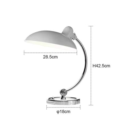 ScandiArc Curved Metal Table Lamp
