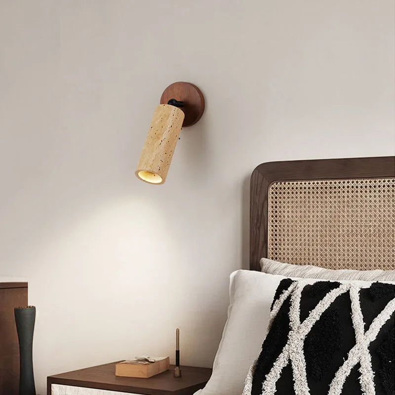 Huangdong Travertine Wall Lamp